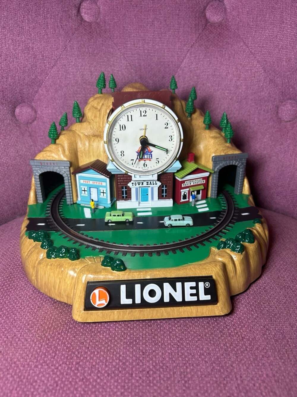 Lionel 100th Anniversary Lionelville Animated Train Alarm Clock